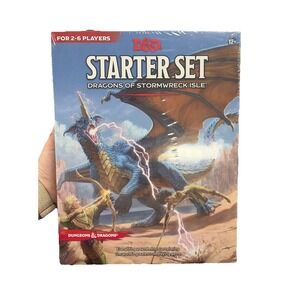 Dungeons and Dragons D&D Starter Set: Dragons of Stormwreck Isle 2022 New/Sealed